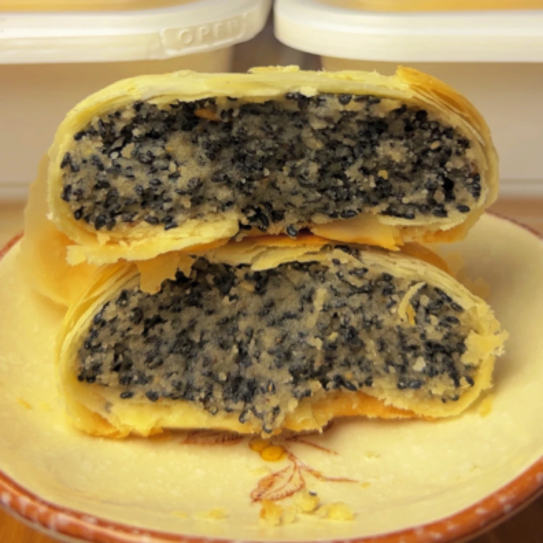 邳州宋记月饼椒盐月饼纯黑芝麻经典口味