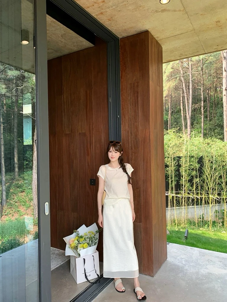 27908韩代高货显瘦半身裙8879裙长88