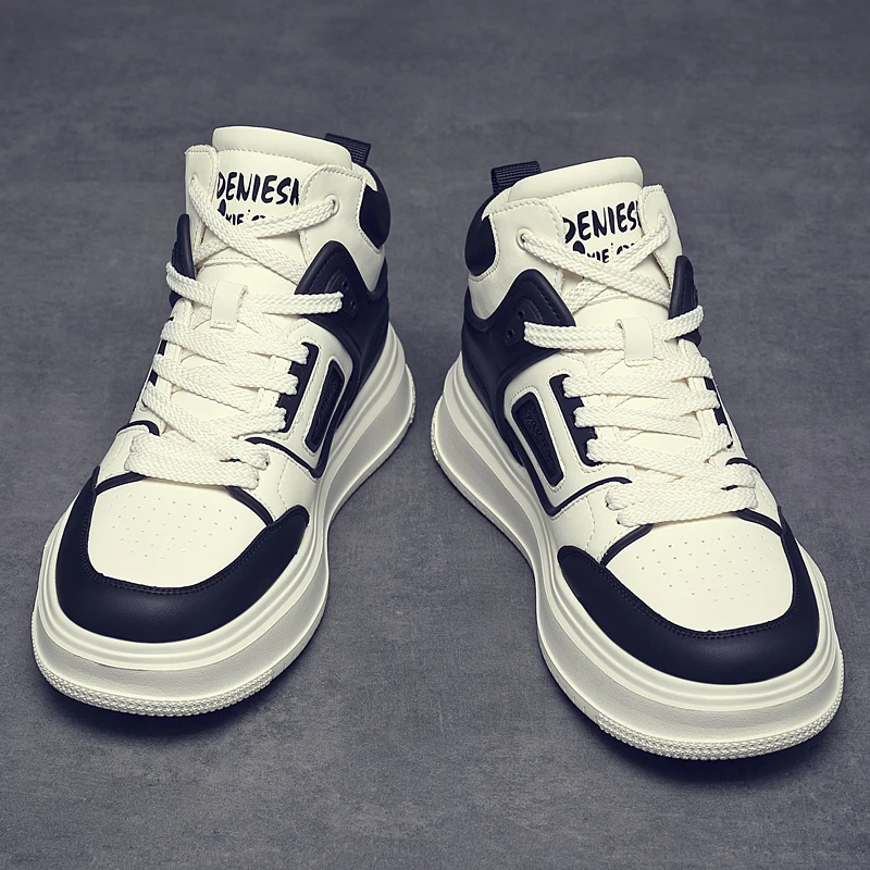 Louis Fordea/路易弗狄高帮男鞋季青年中帮板鞋女士联名高帮板鞋