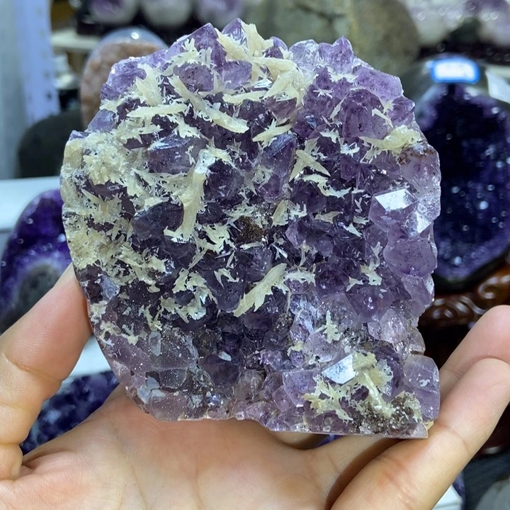 大型摆件（非配饰）未镶嵌紫晶小潘