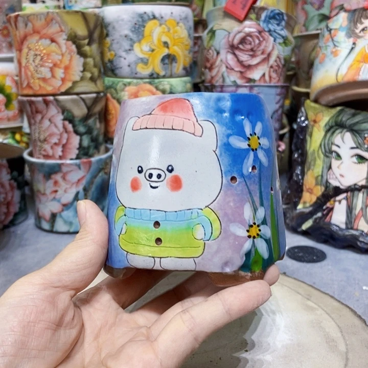 景德镇艺术手绘作品