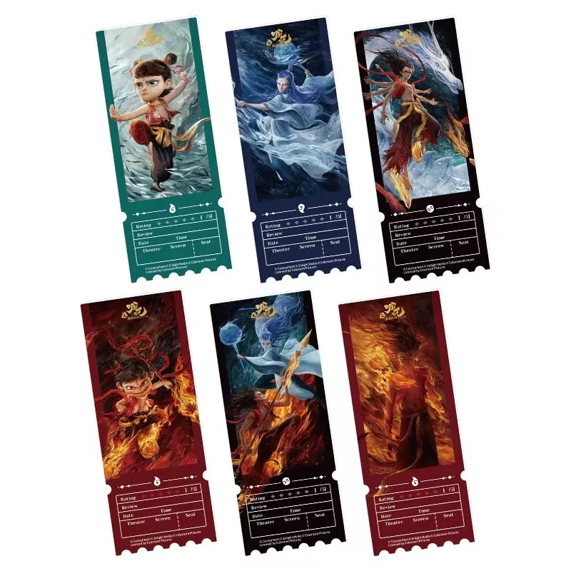 《哪吒之魔童闹海》亚克力镭射票亚克力小尺寸 周边240817