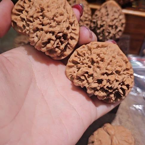 清***风吊坠文玩核桃51龙鼎管帽