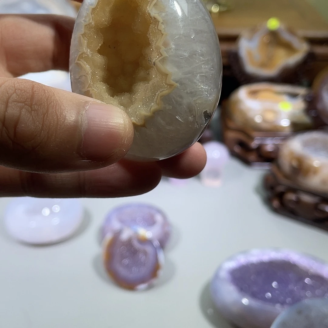 未镶嵌大型摆件（非配饰）水晶龙蛋