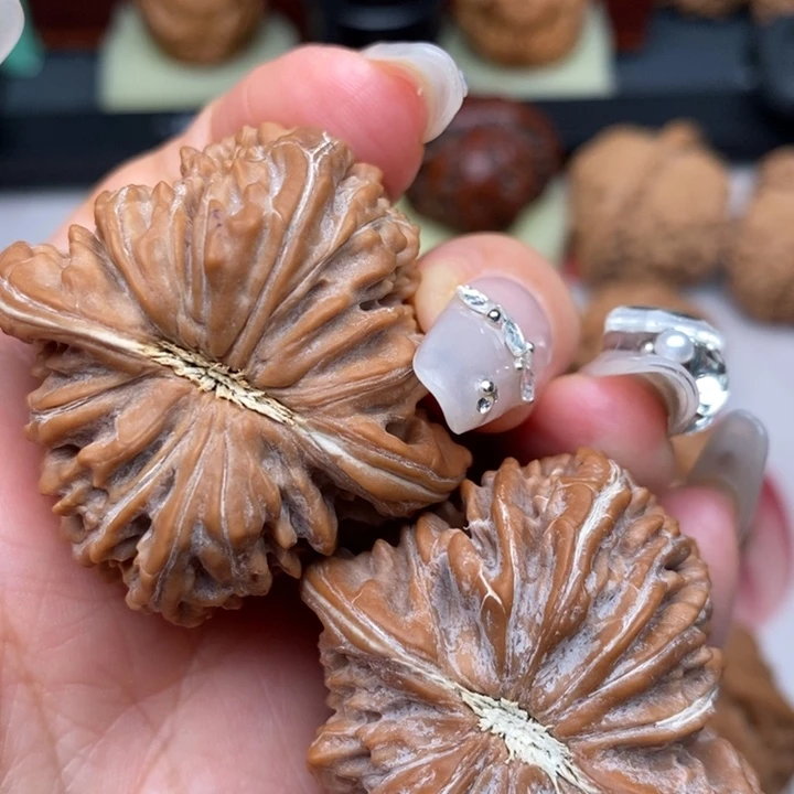 文玩核桃把件燕**屋四座楼