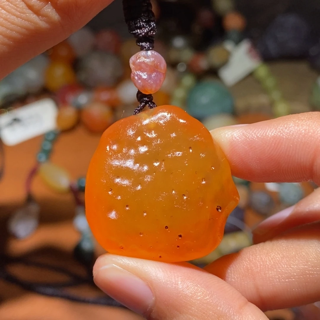 未镶嵌玛瑙/玉髓珠宝半成品