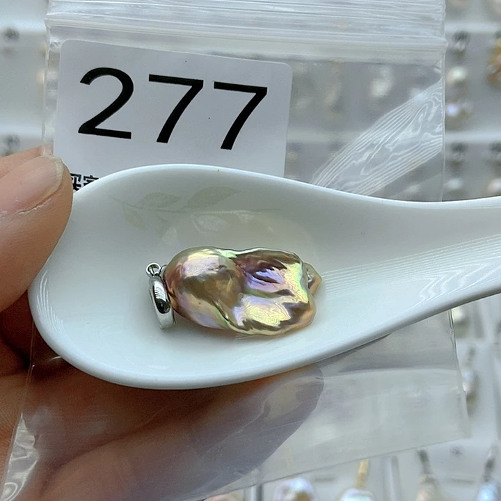 淡水珍珠颈饰银S925镶嵌