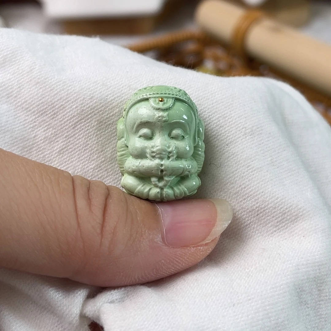 绿松石未镶嵌配饰