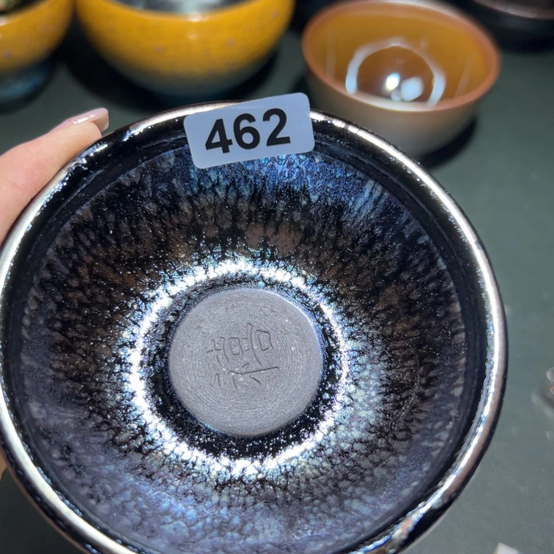 茶盏全手工原矿原釉建盏