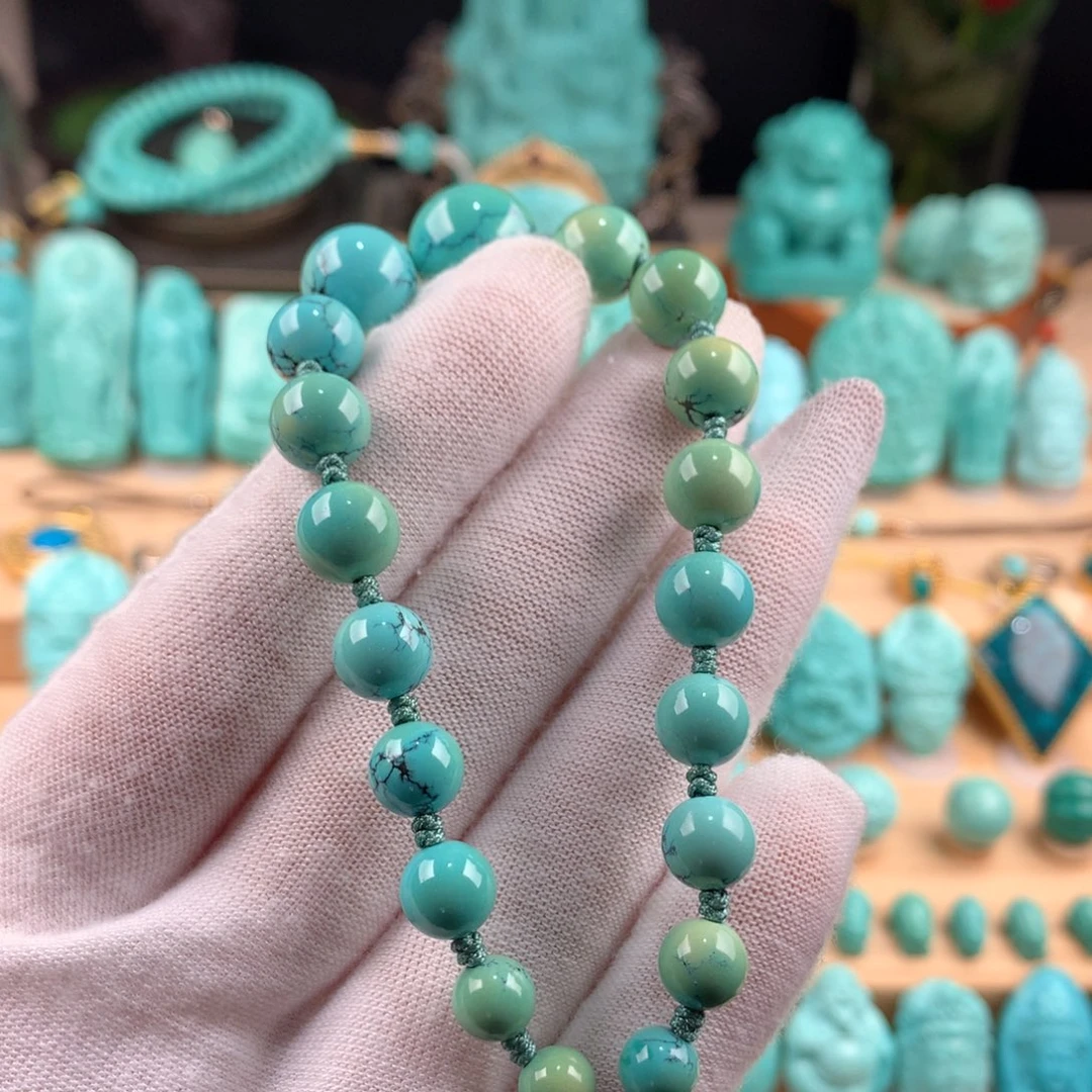 绿松石未镶嵌手持卡13+