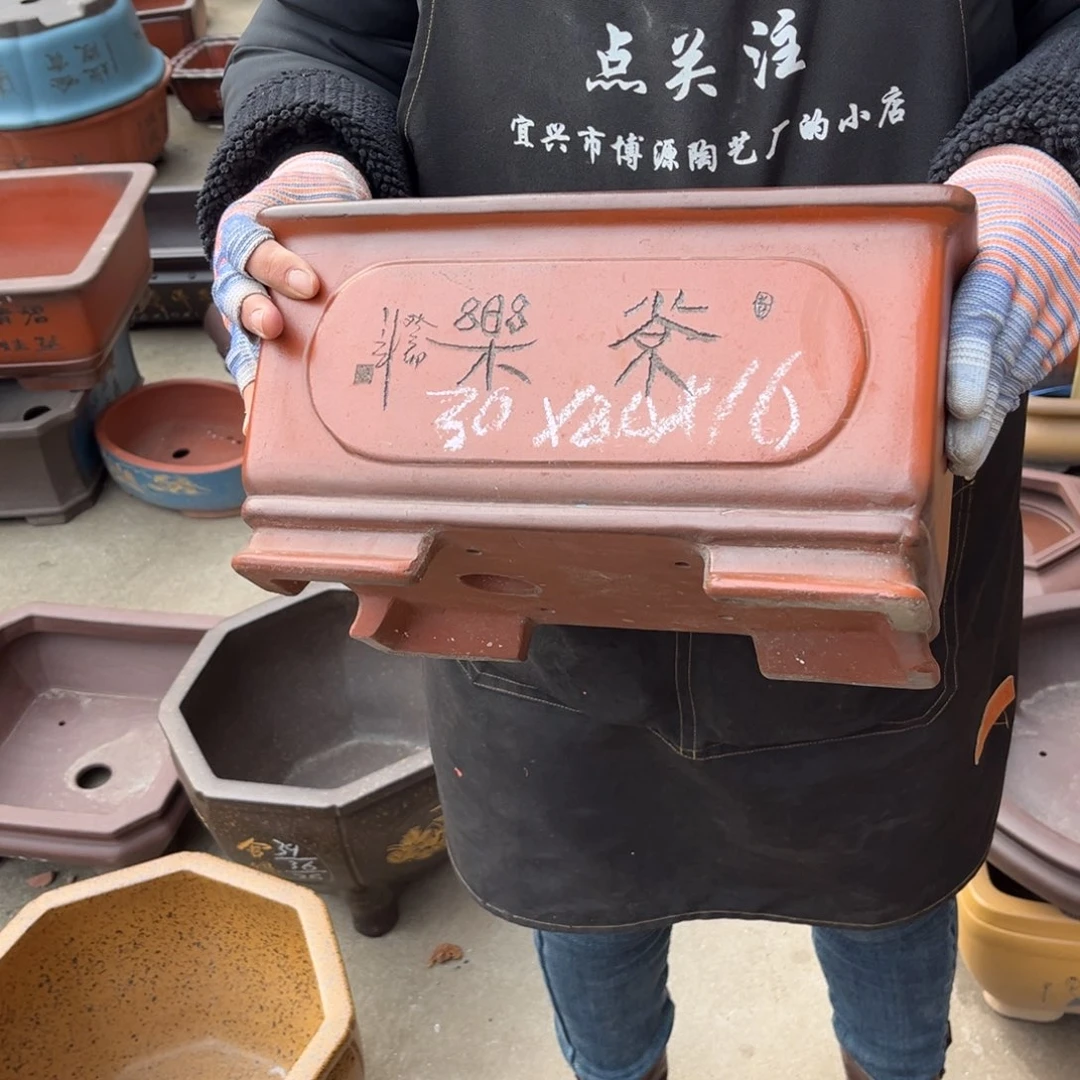 紫砂花盆盆景艺术