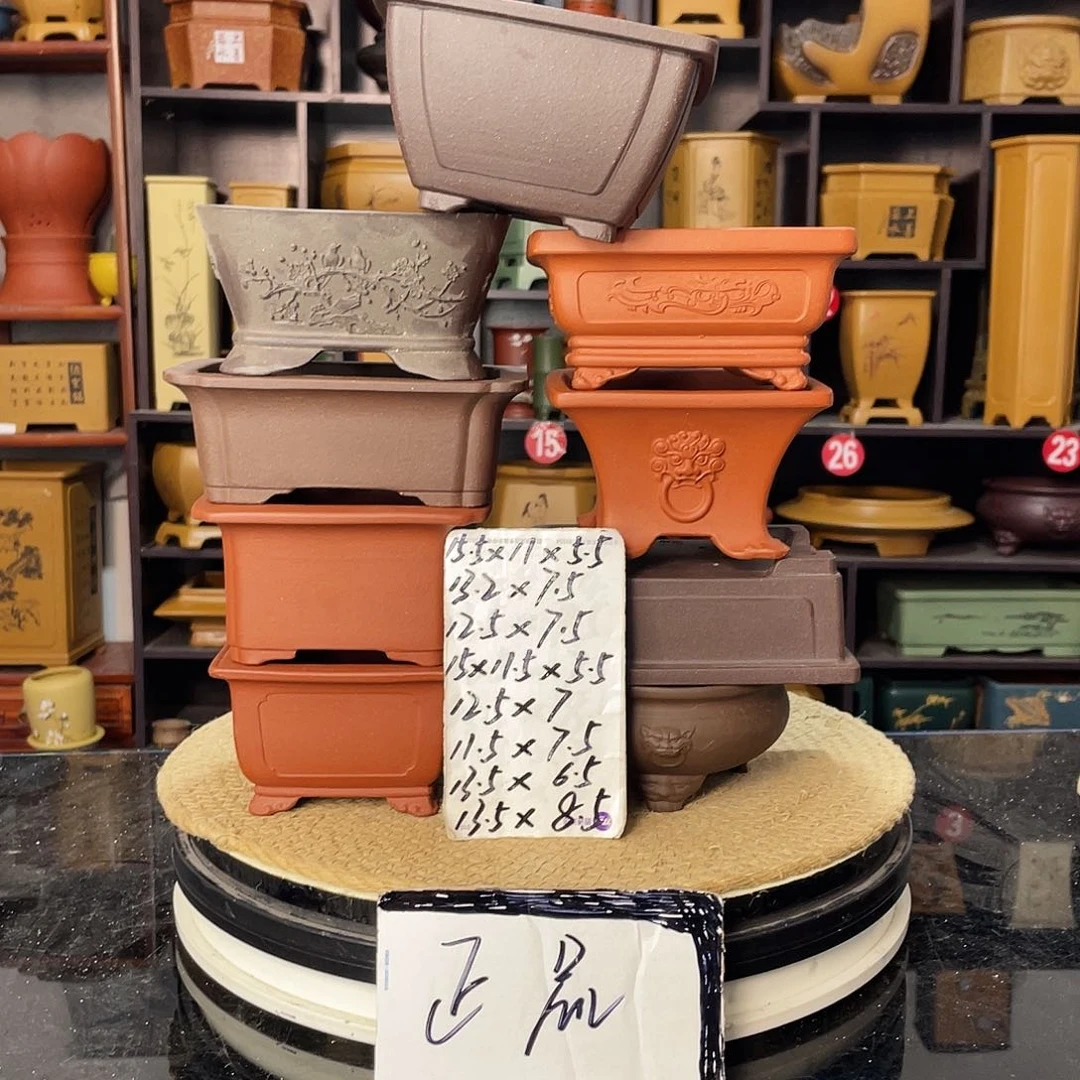 D-盆尚好紫砂花盆