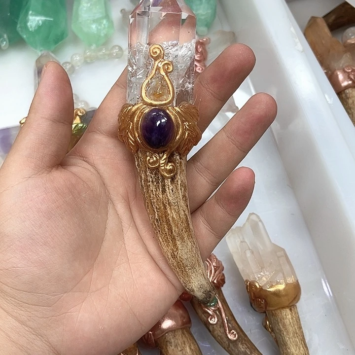 W***a未镶嵌摆件水晶水晶