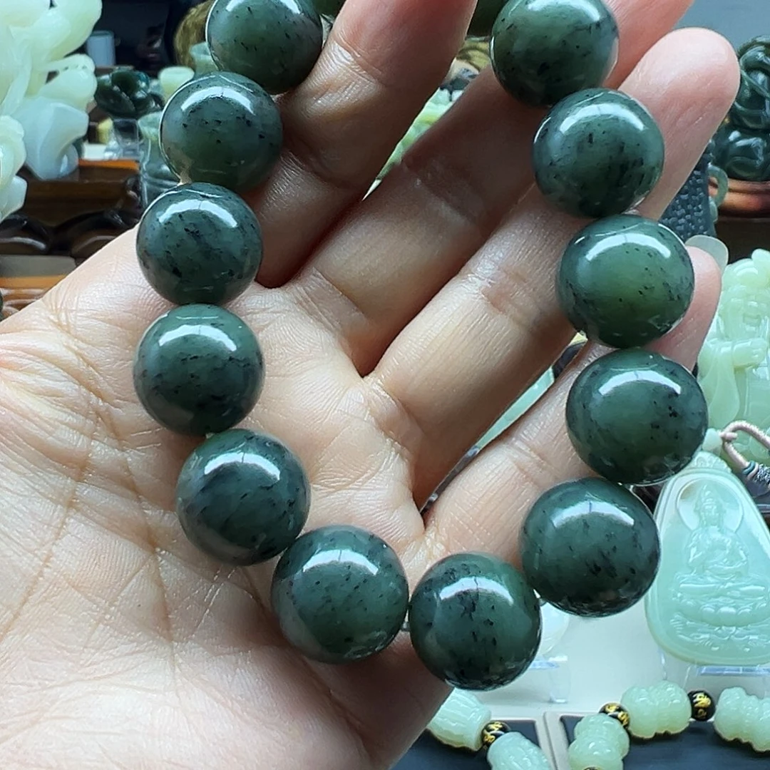 和田玉未镶嵌手串