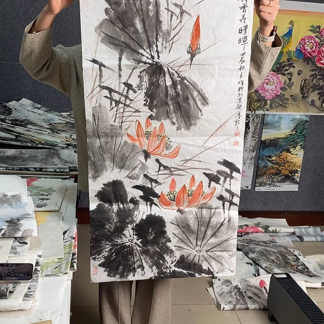 国画手写手绘国画作品21