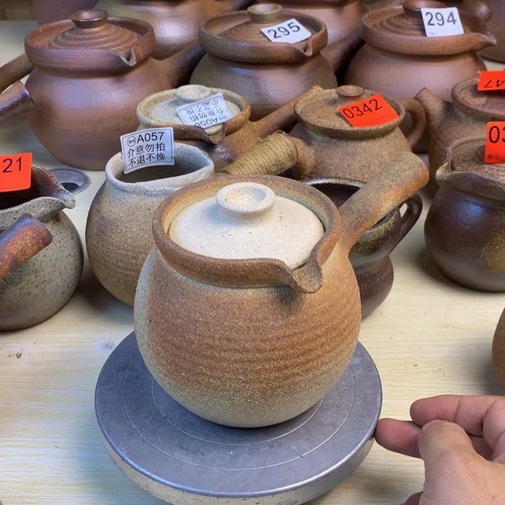 恪***律云南手工柴烧烤茶罐