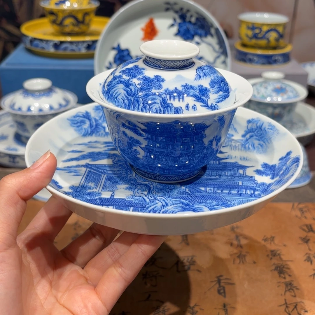 手工手绘陶瓷茶具