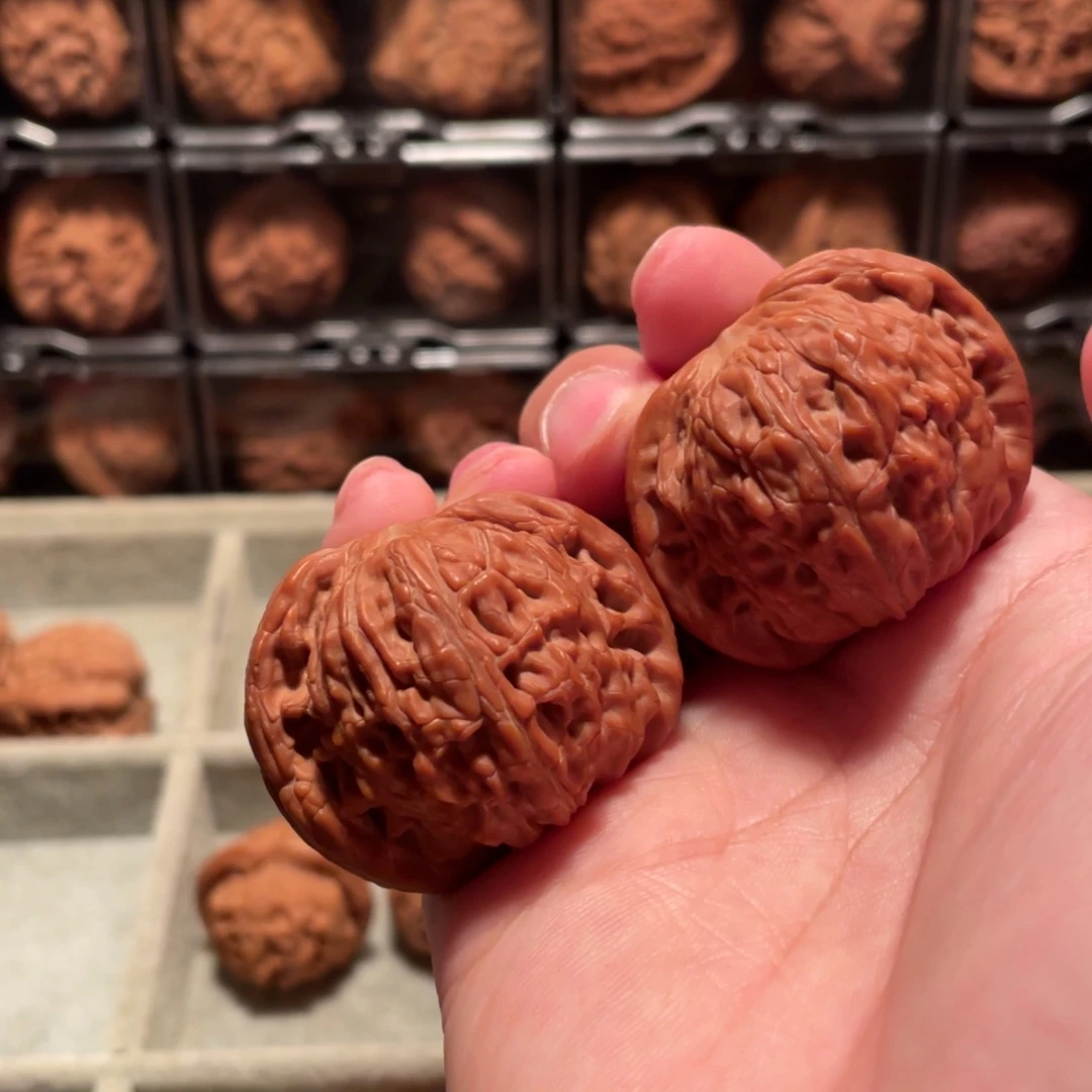 丸***圆把件文玩核桃磨盘