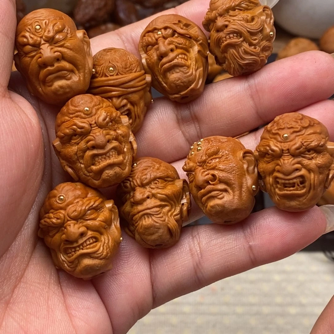 橄榄核手串橄榄核雕工艺啊啊啊啊