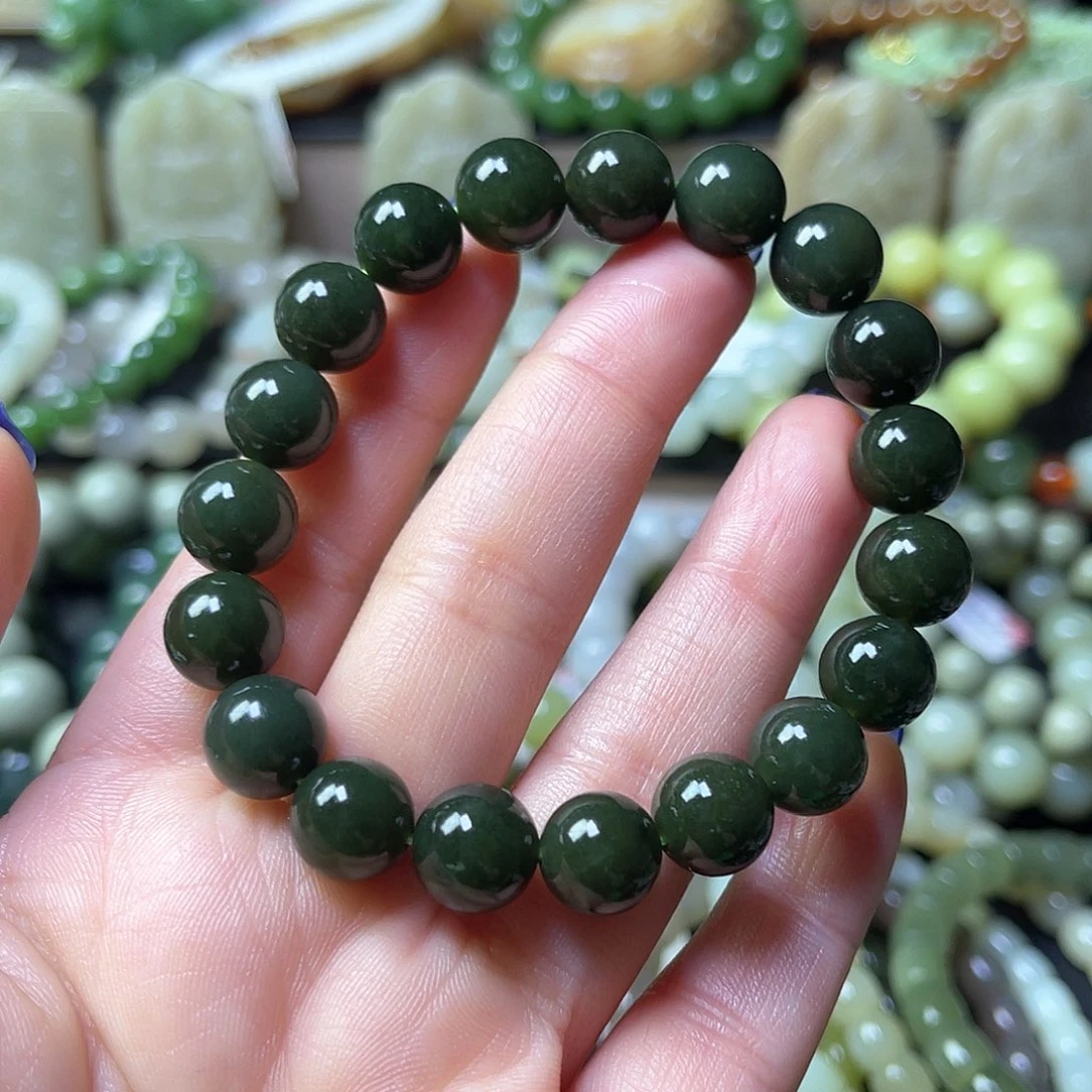 和田玉手链未镶嵌