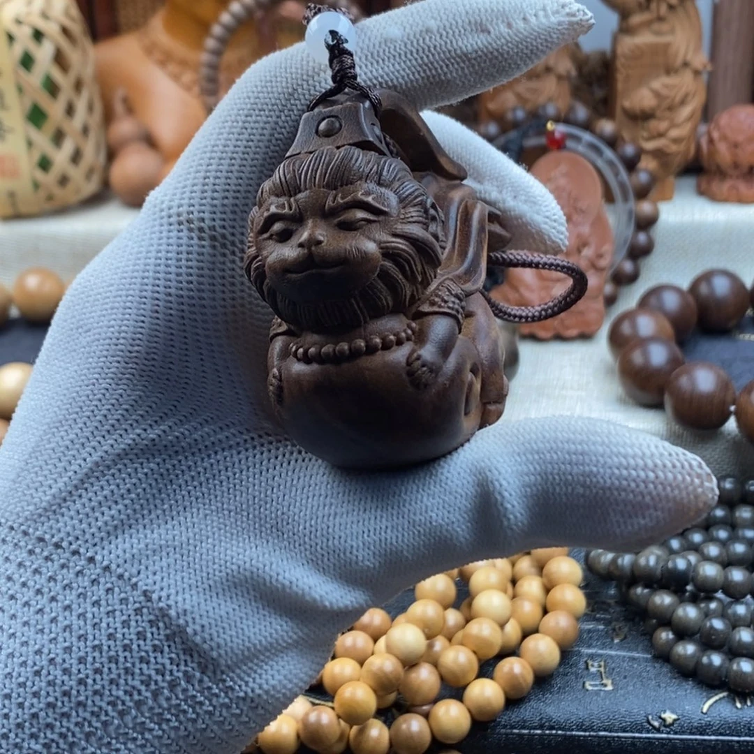 檀香木手串/手链迈索尔，老山檀，奶香悟空黑肉