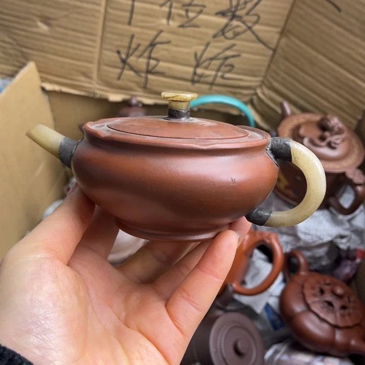 茶壶段泥紫砂壶等