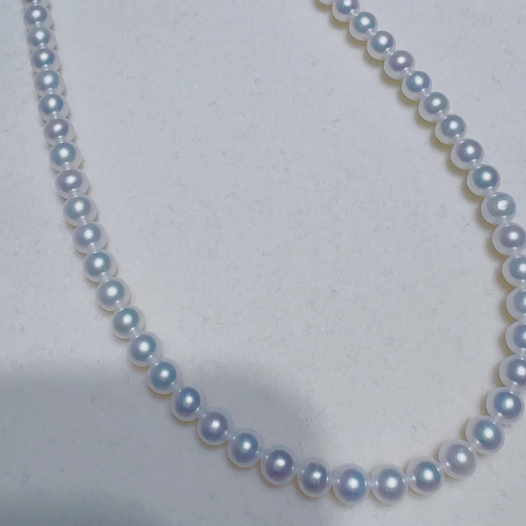淡水珍珠颈饰银S925镶嵌