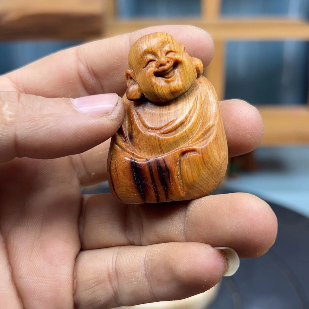 木萤**L崖柏木摆件手把件