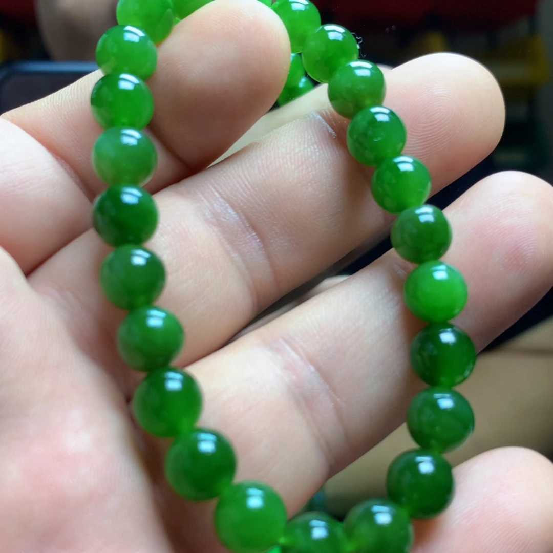 【闪购商品】手链未镶嵌和田玉（碧玉）