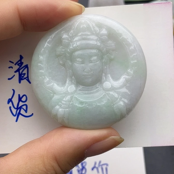 翡翠未镶嵌颈饰天然翡翠