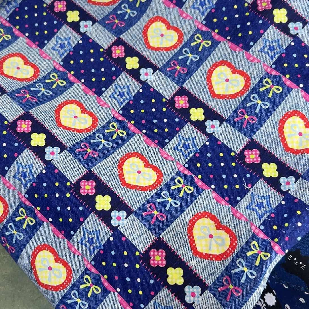 一米价纯棉平布1.1米宽果子布艺直播台地卷