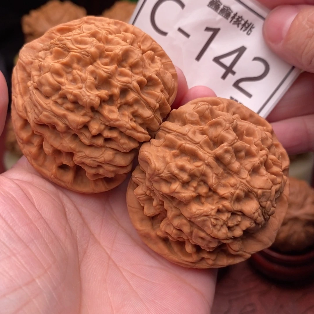 文玩核桃把件官帽52