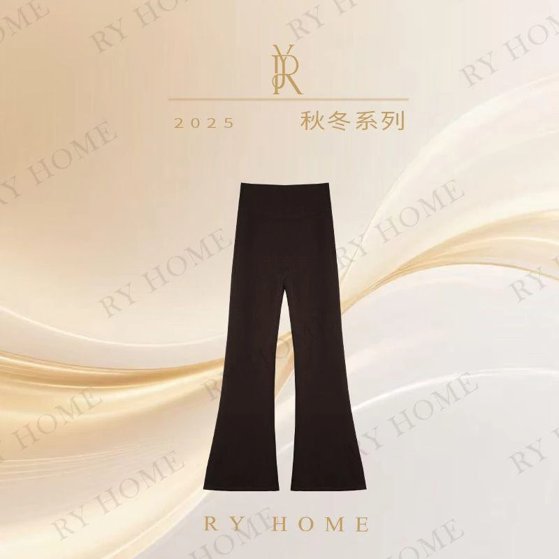 【容雨RYHOME】“一条裤子过冬”时尚高腰显瘦植鞣微喇魔术裤253K2878