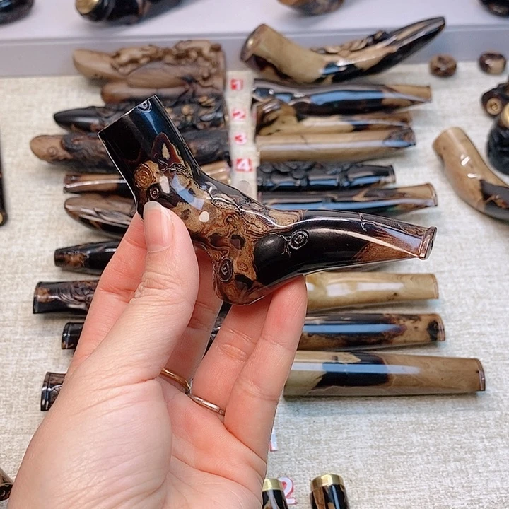 贝壳杉真***息柳木烟嘴光面