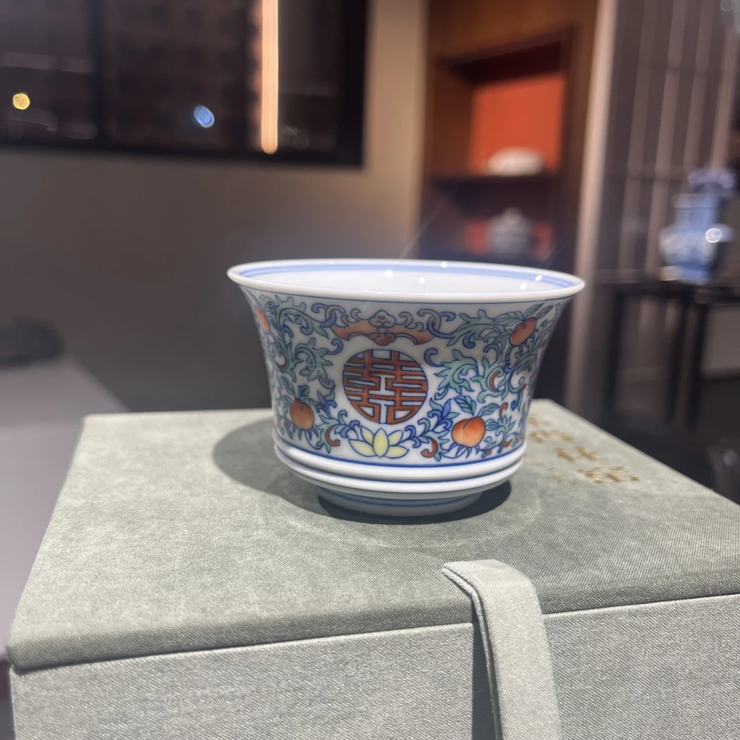 景德镇陶瓷涂杏花专场569