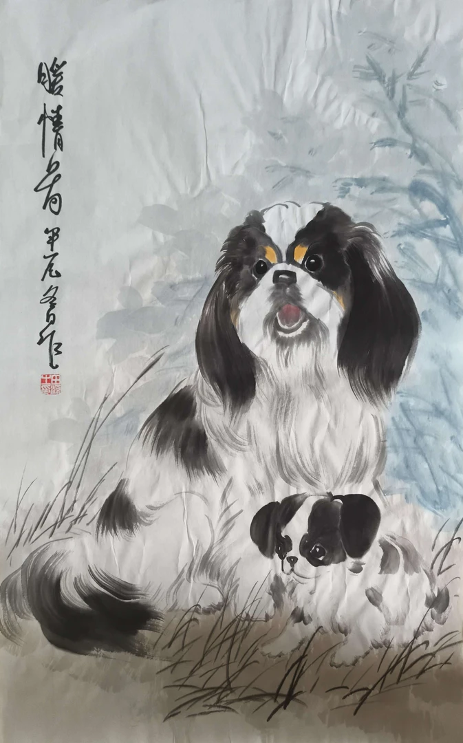 成品~暖情图，47*68