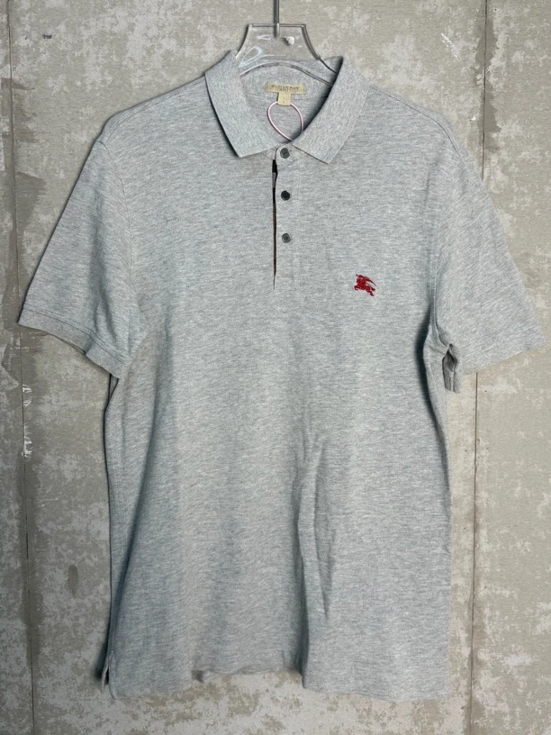 未使用 WE11 DONE L/burberry战马logo刺绣Polo衫/10721
