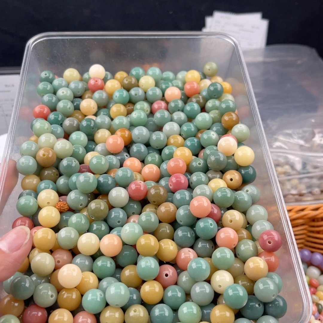 白玉菩提吊坠z12mm 100瑕