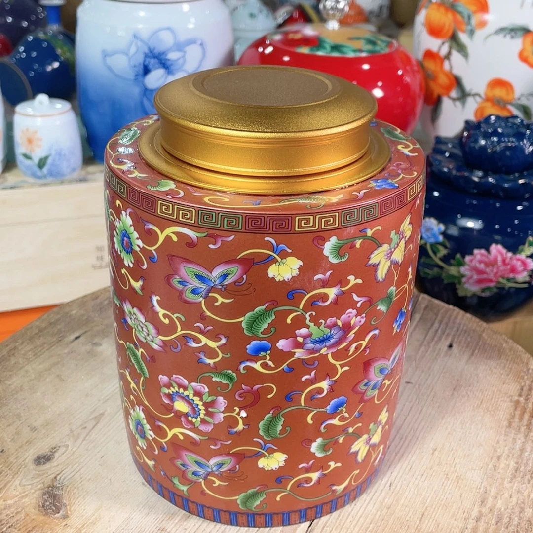 【闪购商品】罐陶瓷茶叶罐密封罐