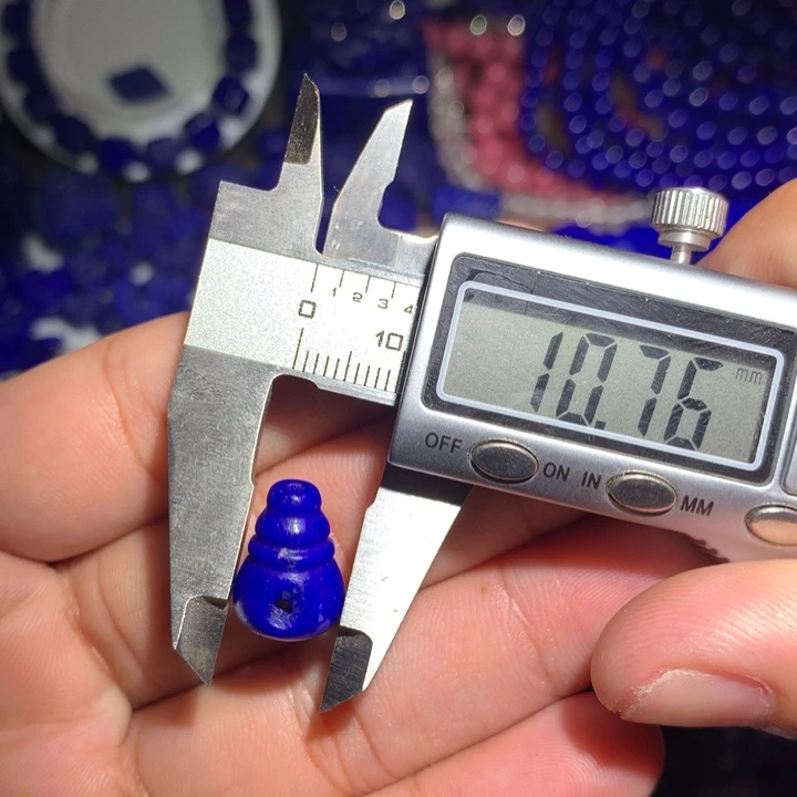 青金石未镶嵌15mm三通