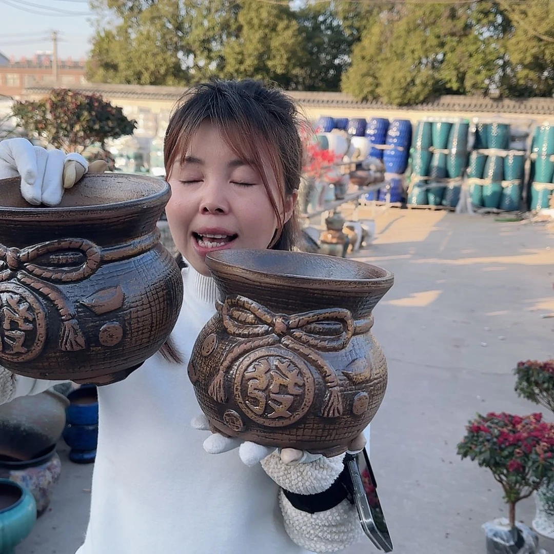 王嫂花盆1130-129高18口18