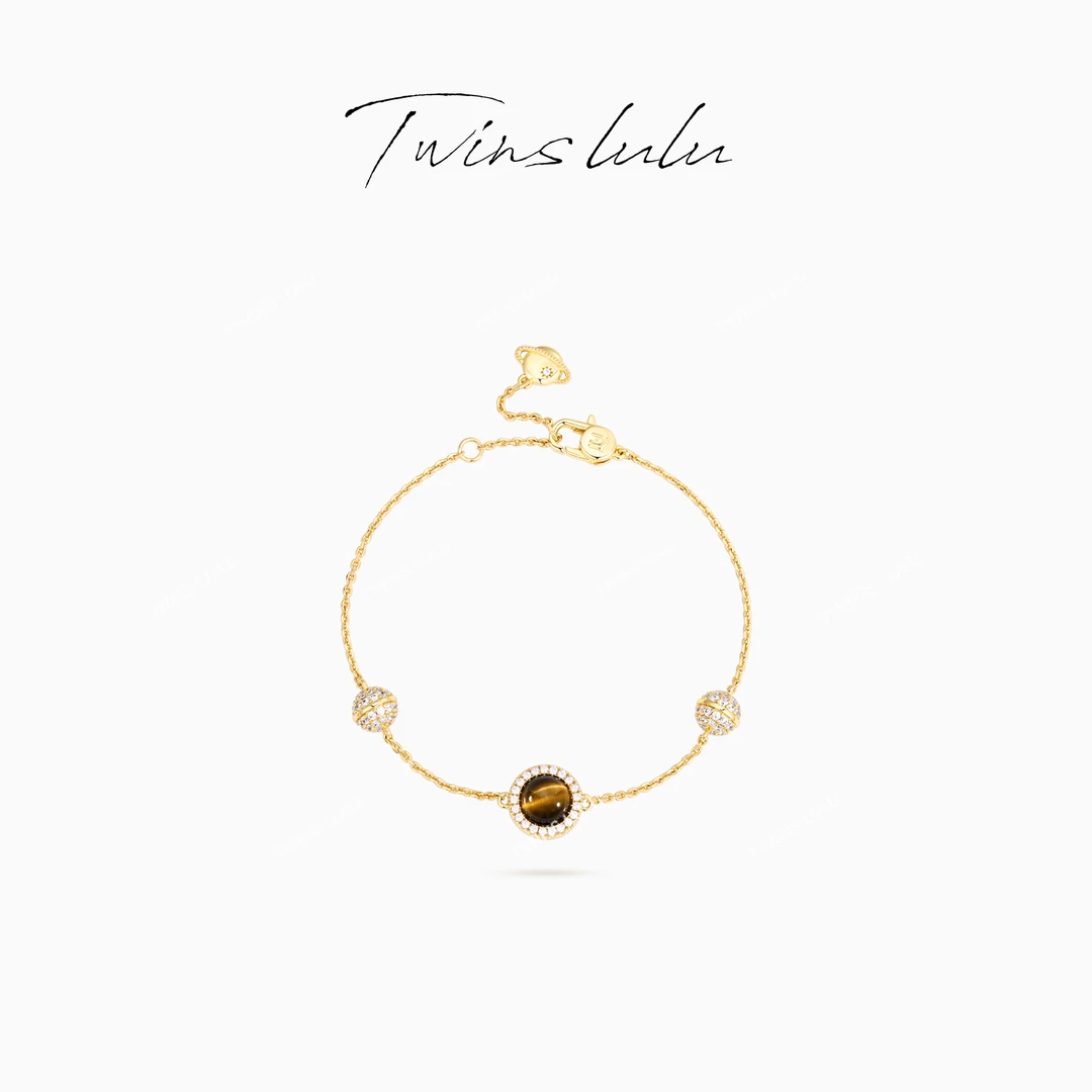 铜合金合成锆石手链 TWINS LULU夏上新简约高级感珠珠手链TSS6890
