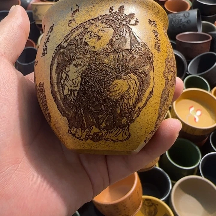 茶杯紫砂全手工制作工艺