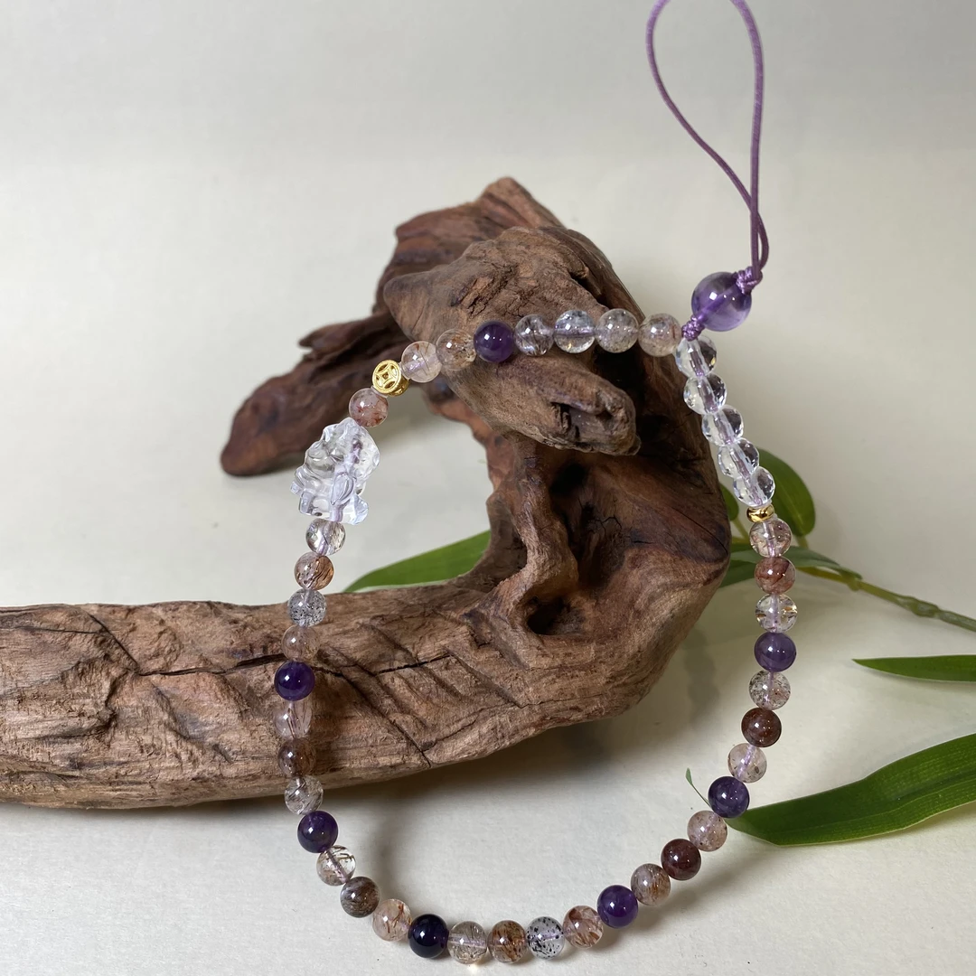 【央网专属】银饰黑加仑超七挂件  BG-GJ1119B 多样性发其一