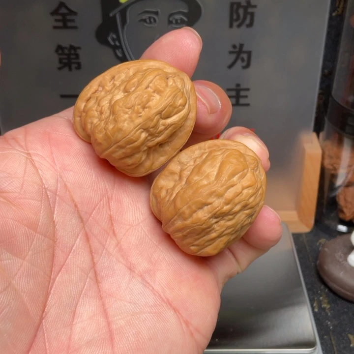吊坠文玩核桃京西金蝉33全品