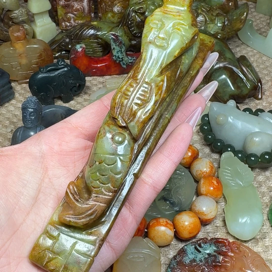 白玉菩提吊坠挂件