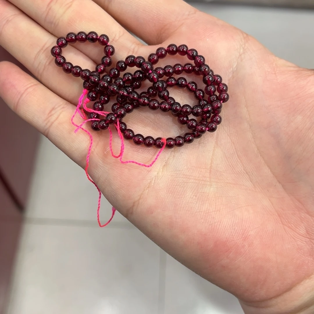 石榴石手链未镶嵌