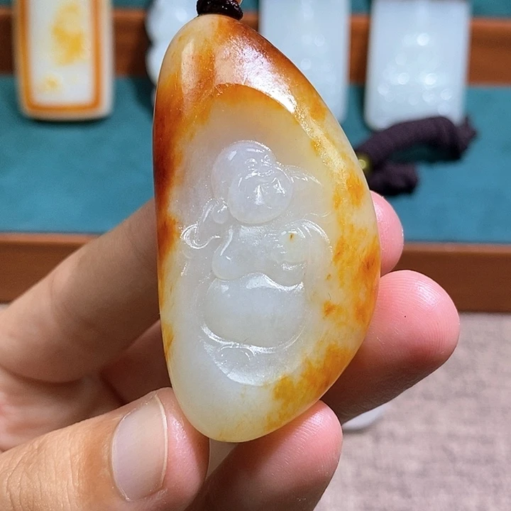 颈饰未镶嵌和田玉A7