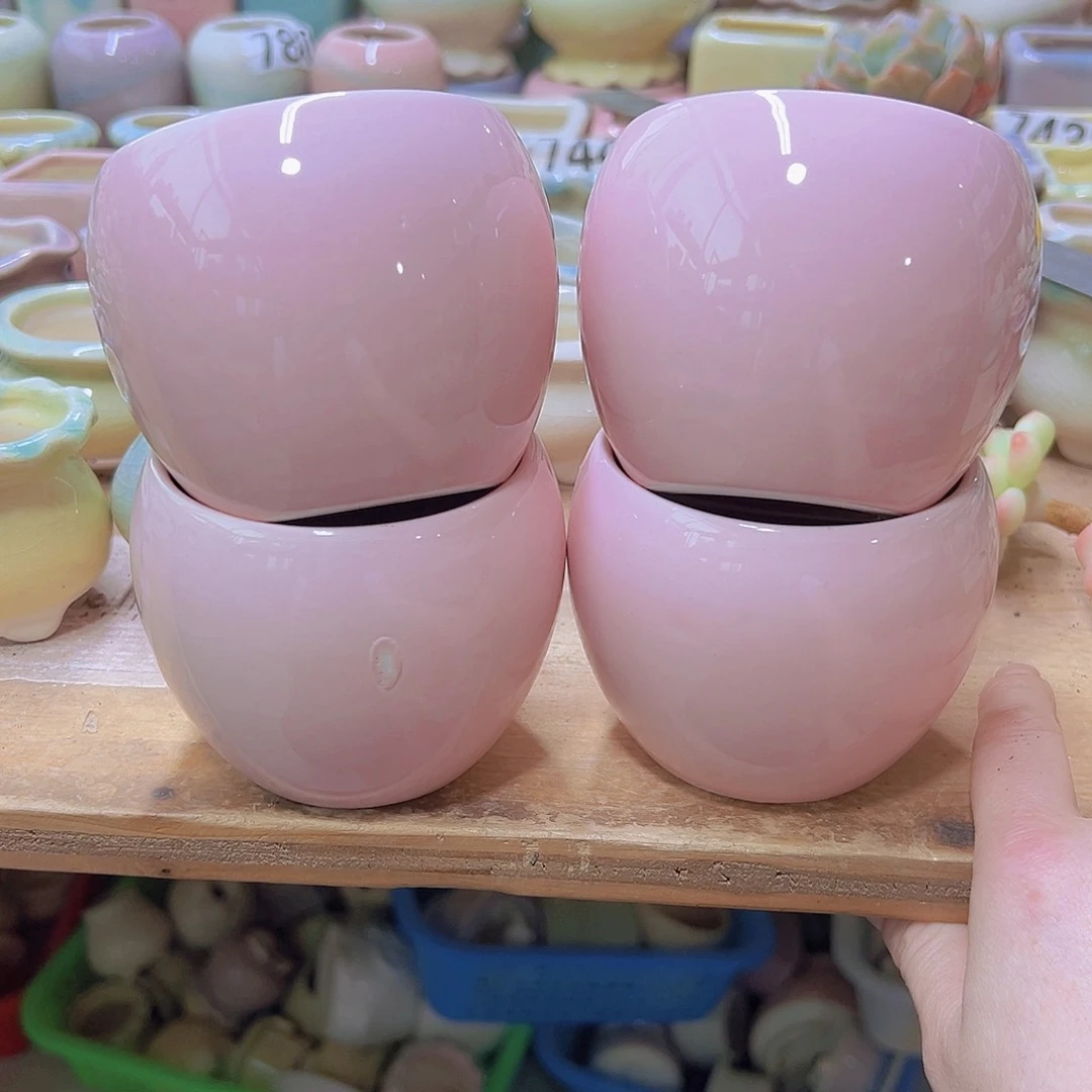 陶瓷花盆当场满12包邮