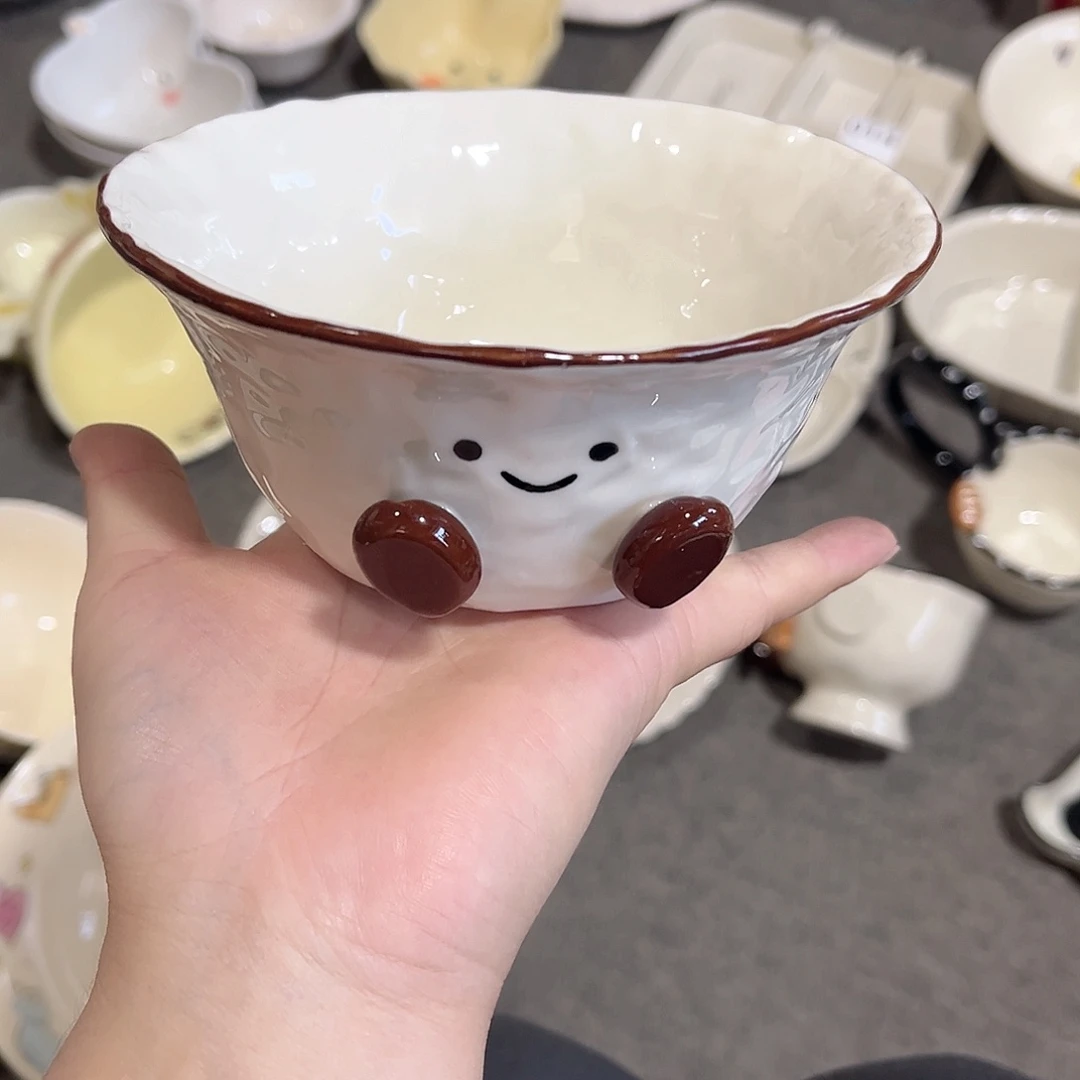 可爱豆豆5寸陶瓷餐具